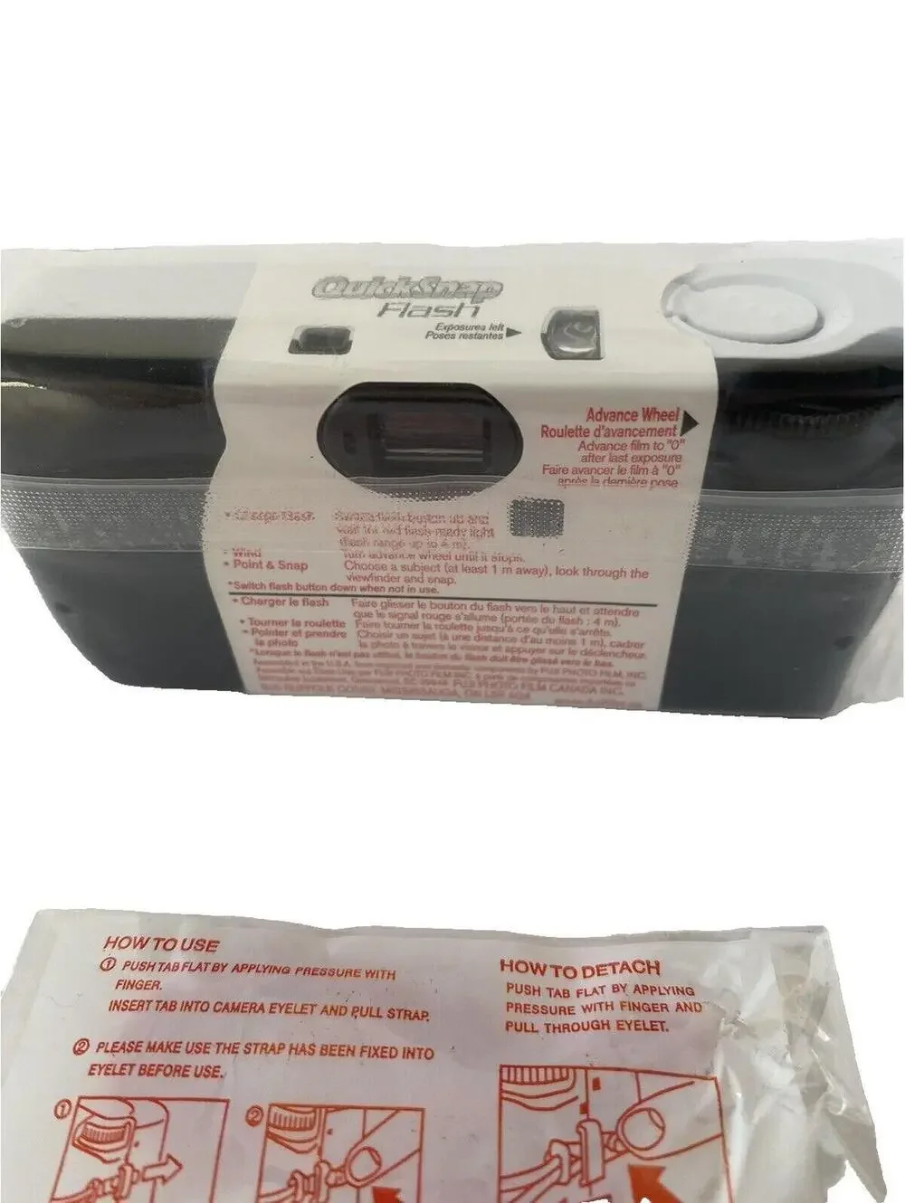 Fiji Film Quick Snap Glam Cam Disposable Camera 2003-2005 Collectible Vintage